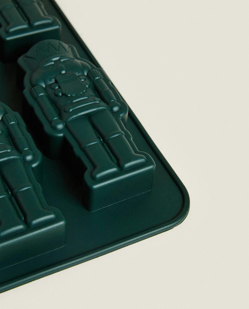 STAMPO DA FORNO IN SILICONE PER SCHIACCIANOCI DI NATALE 