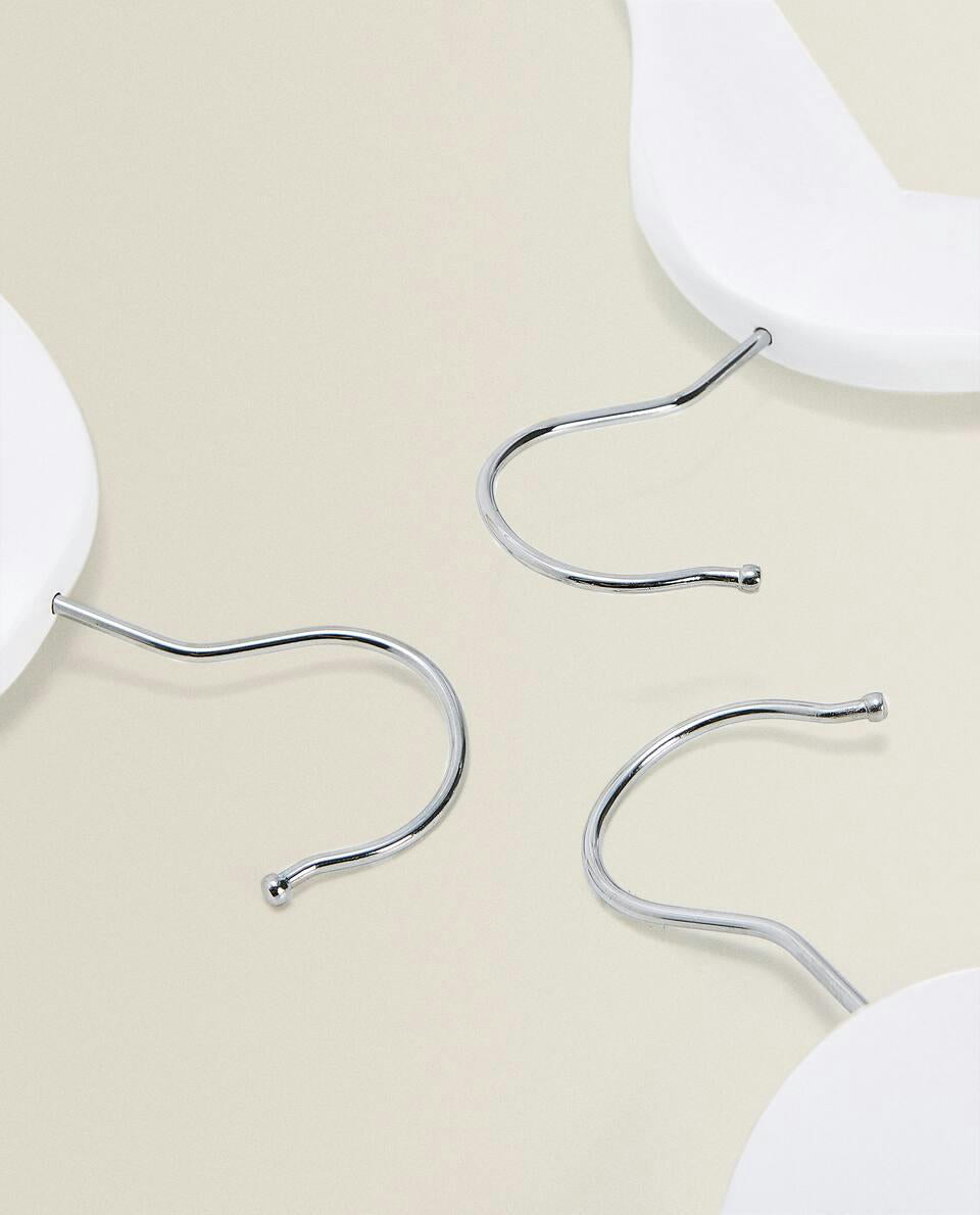 PERCHA DE MADERA LACADA (JUEGO DE 3) 