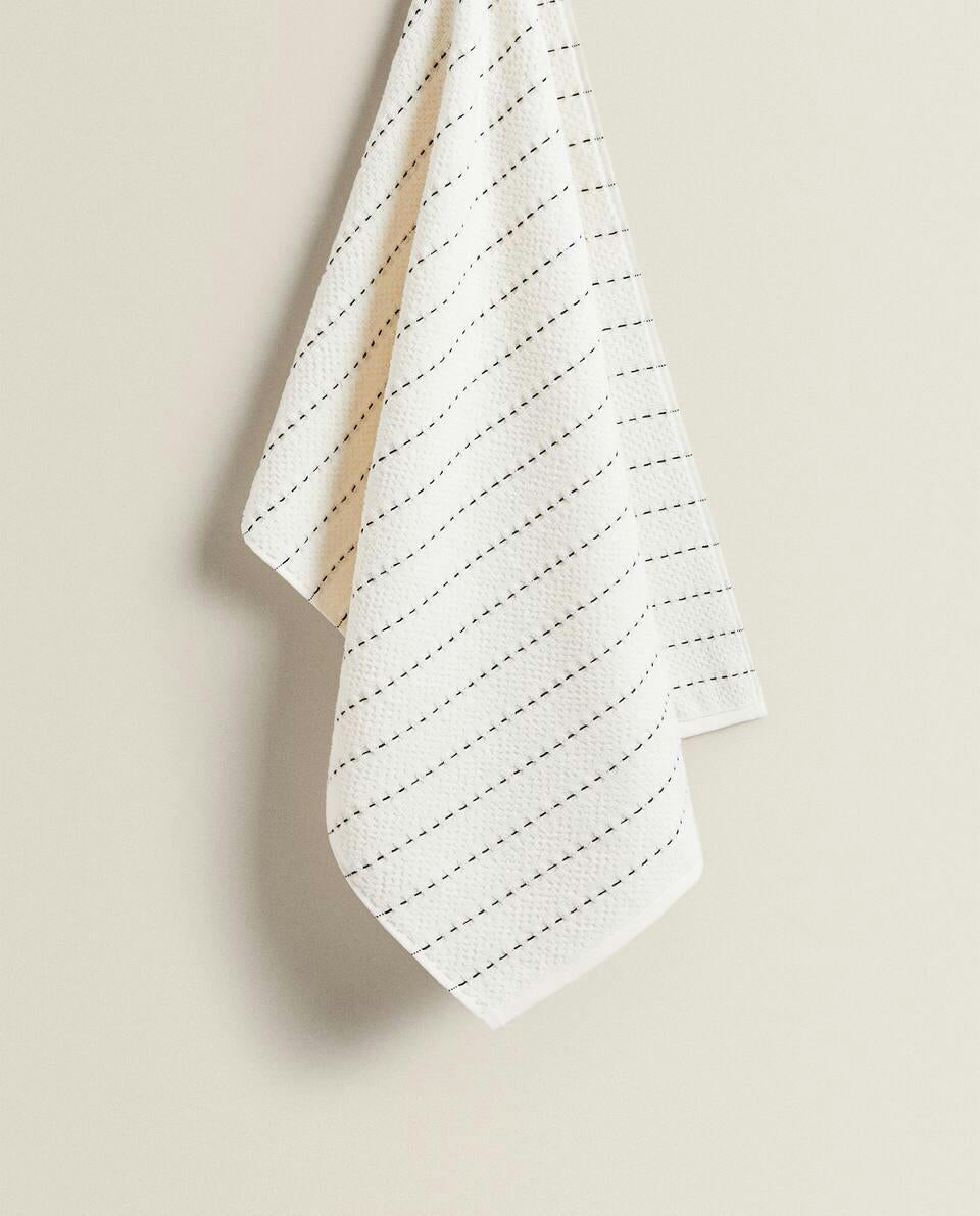 COTTON TERRYCLOTH TEA TOWEL