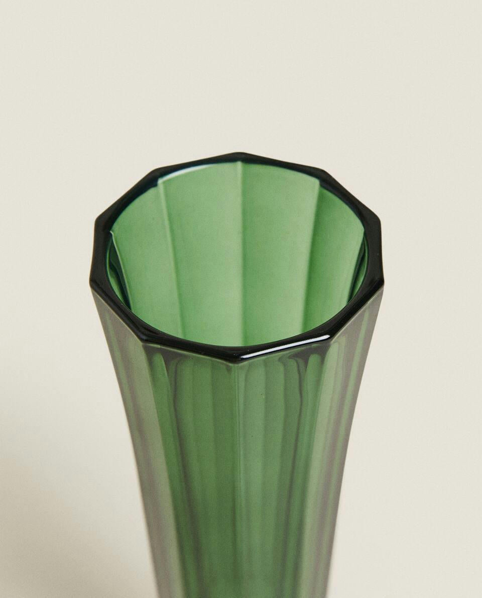 JUEGO DE CRISTALERÍA FACETADA 