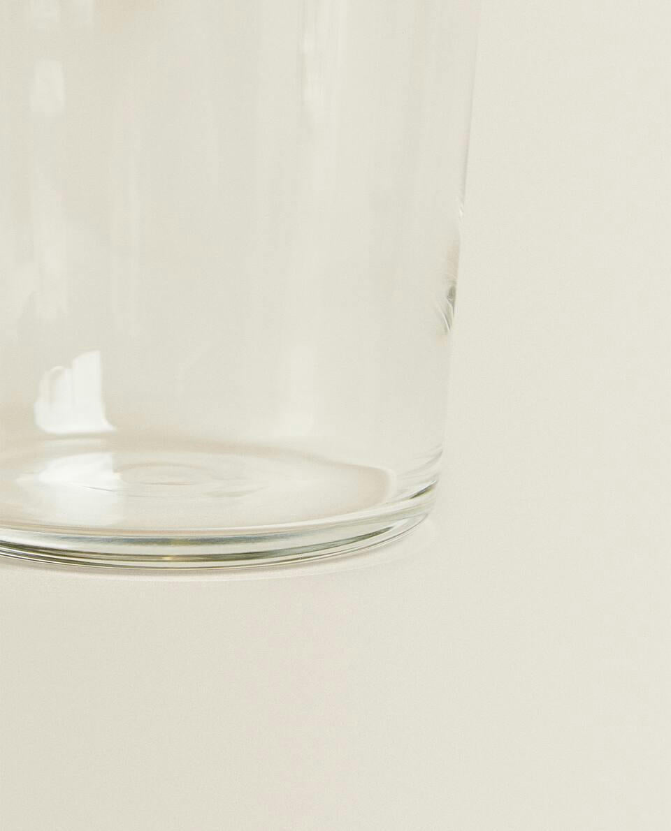 VASOS DE VIDRIO PARA REFRESCOS (PAQUETE DE 4) 