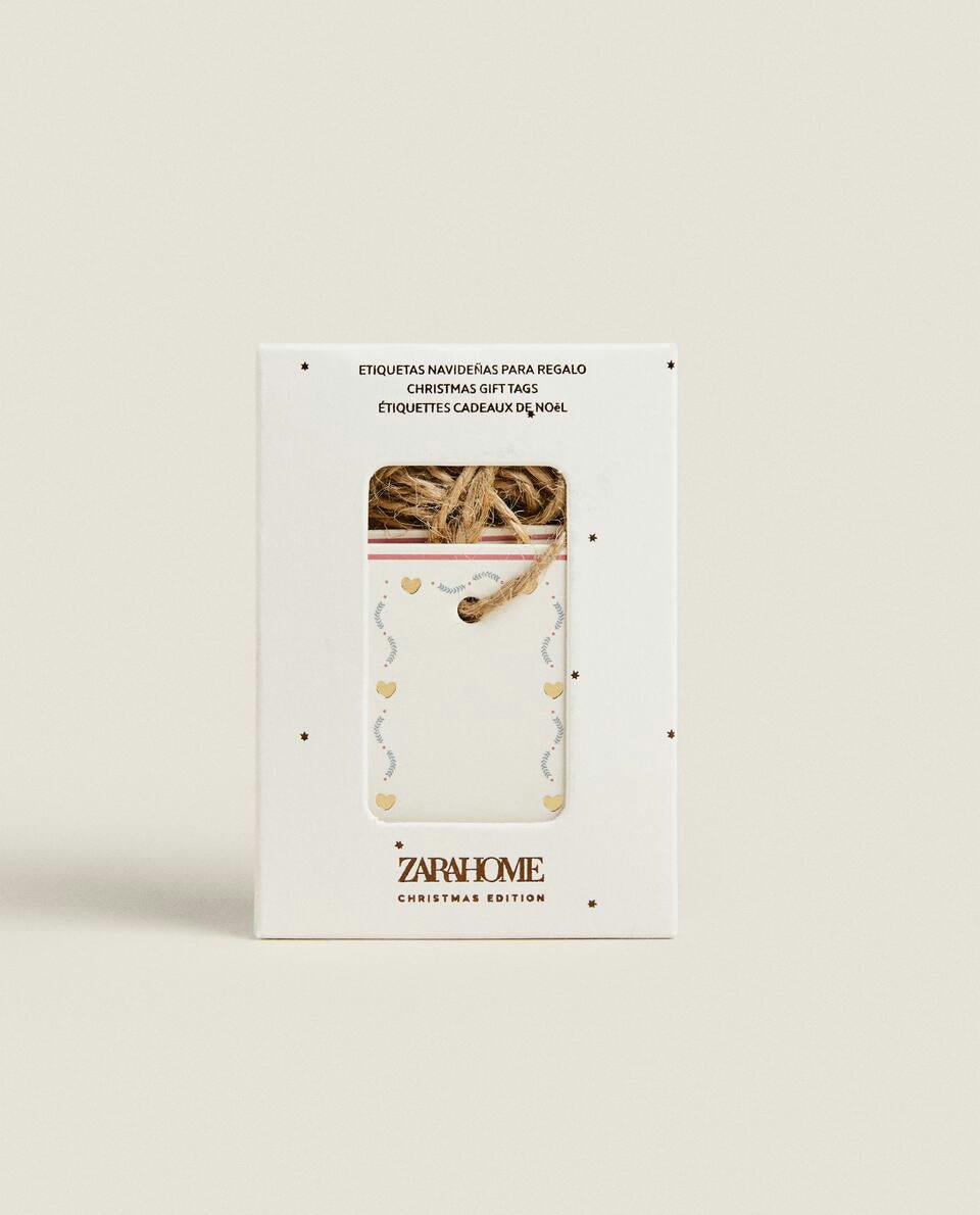 CONFEZIONE DI ETICHETTE REGALO DI NATALE PER BAMBINI (CONFEZIONE DA 12) 