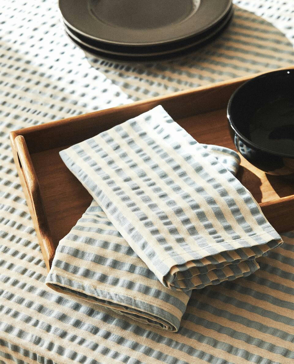 STRIPED NAPKINS (PACK OF 2)