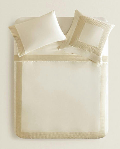 FUNDA NÓRDICA BORDADA GEOMÉTRICA 