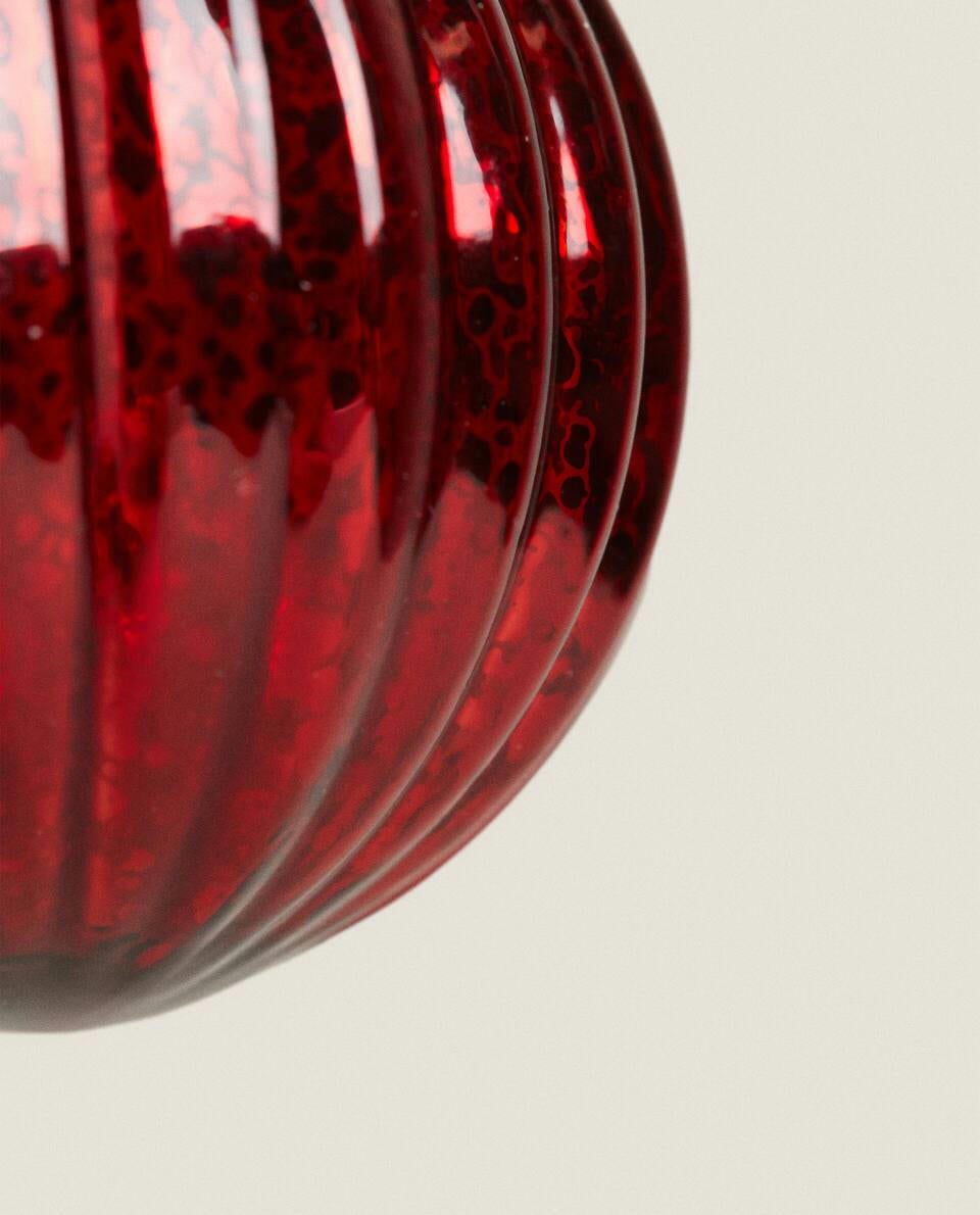 DECORACIÓN DE ARO DE CRISTAL EN ESPIRAL PARA NAVIDAD 