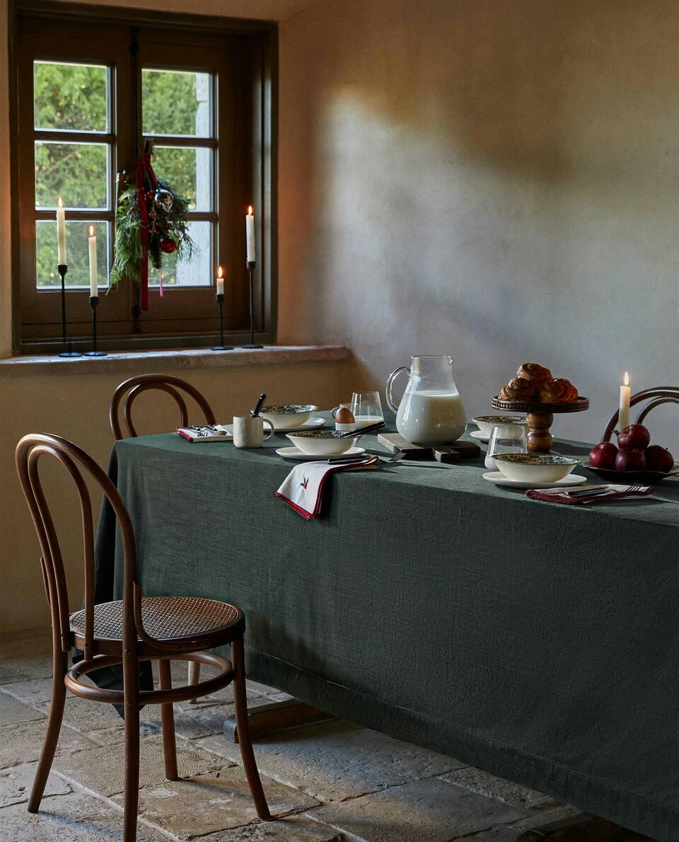 MANTEL NAVIDEÑO CON VAINILLA 