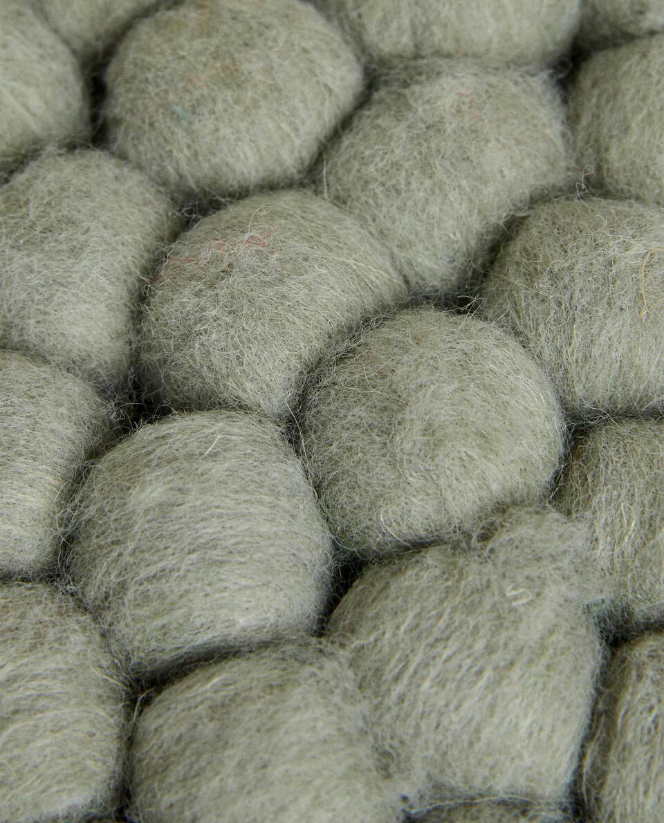 SALVAMANTES REDONDO DE LANA NAVIDEÑO 