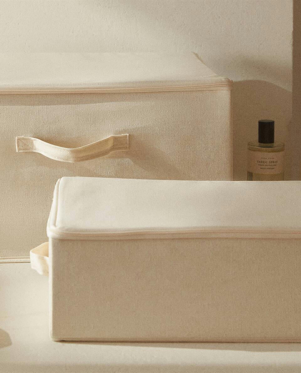 SCATOLA PORTAOGGETTI PIEGHEVOLE CON COPERCHIO 