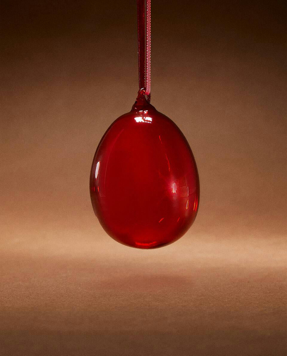 DECORACIÓN DE ARO DE CRISTAL PARA NAVIDAD 