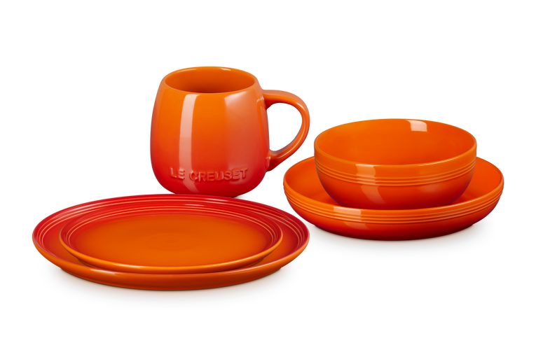 Stoneware Coupe 5-piece Dinnerware Set