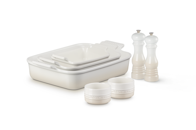 Stoneware 5-piece Essential Setwith Mills